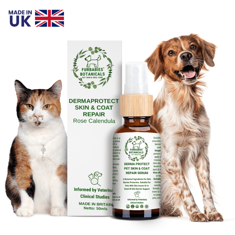 ROSE CALENDULA DERMAPROTECT SKIN REPAIR SERUM (50mls) - VETERINARY RESEARCH INFORMED PET SKIN & ORAL CARE